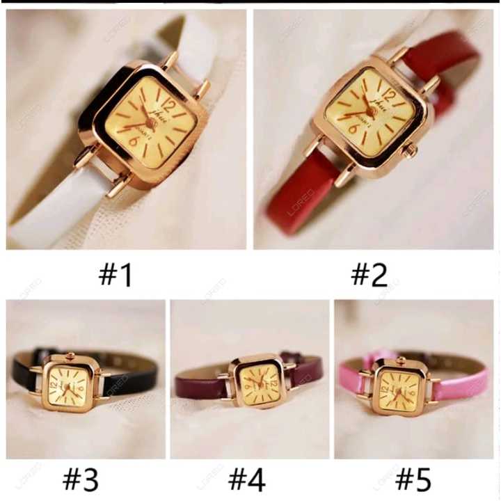 LOREO JAM TANGAN WANITA KECIL CASUAL JAM TANGAN ANALOG GAYA ELEGANT