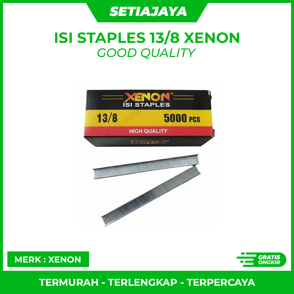 Isi Staples 13/8 Xenon