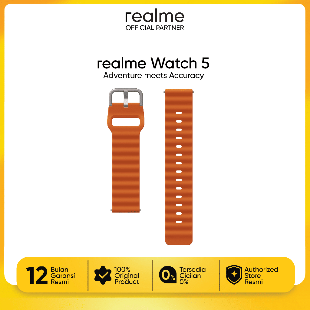 Rubber Strap/Tali Karet realme Watch 5