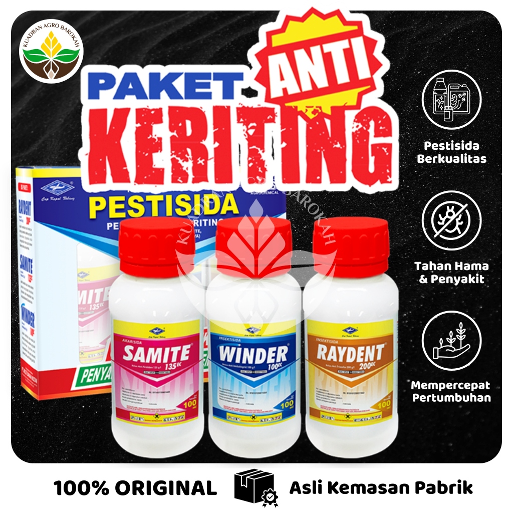 PAKET ANTI KERITING CABAI - Cap Kapal Terbang