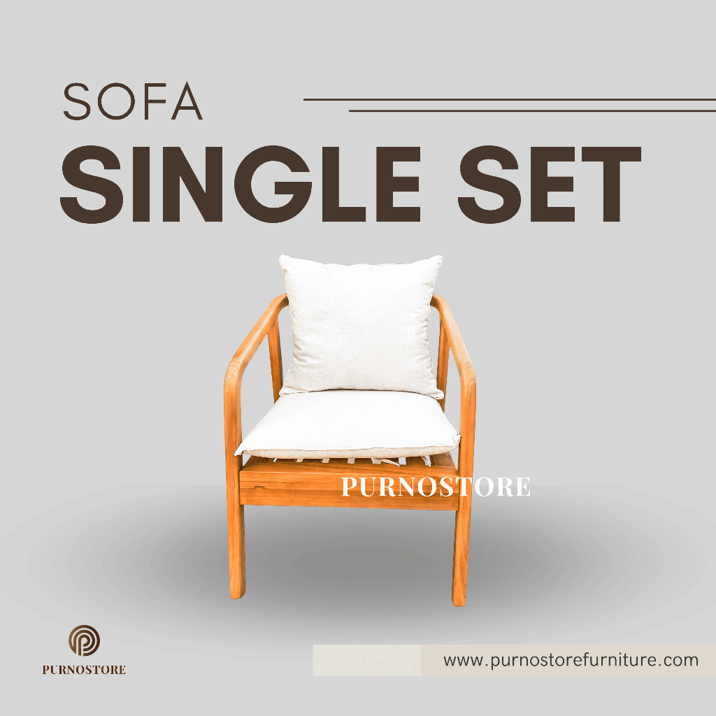 SOFA SINGEL SEAT / KURSI CAFE / KURSI CAFE BANTALAN SOFA