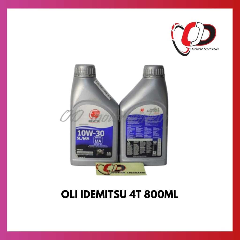OLI MOTOR IDEMITSU 4T 10W-30 800ML