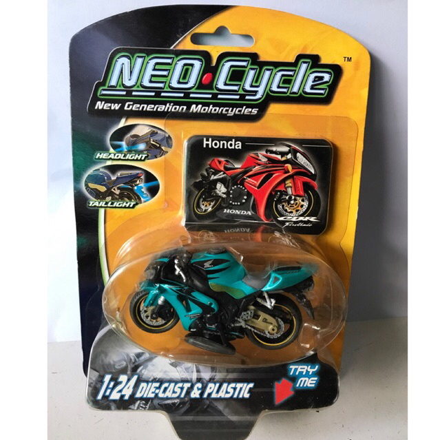Miniatur kentoys 1/24 Honda CBR Biru