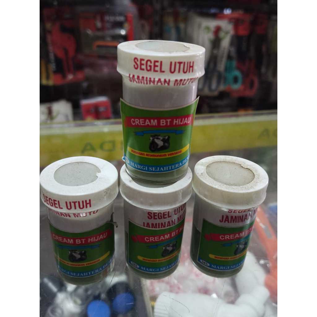 Cream Poles Batu Ijo Untuk Metal Otomotif / Batu Ijo Cream/Batu Ijo Batangan