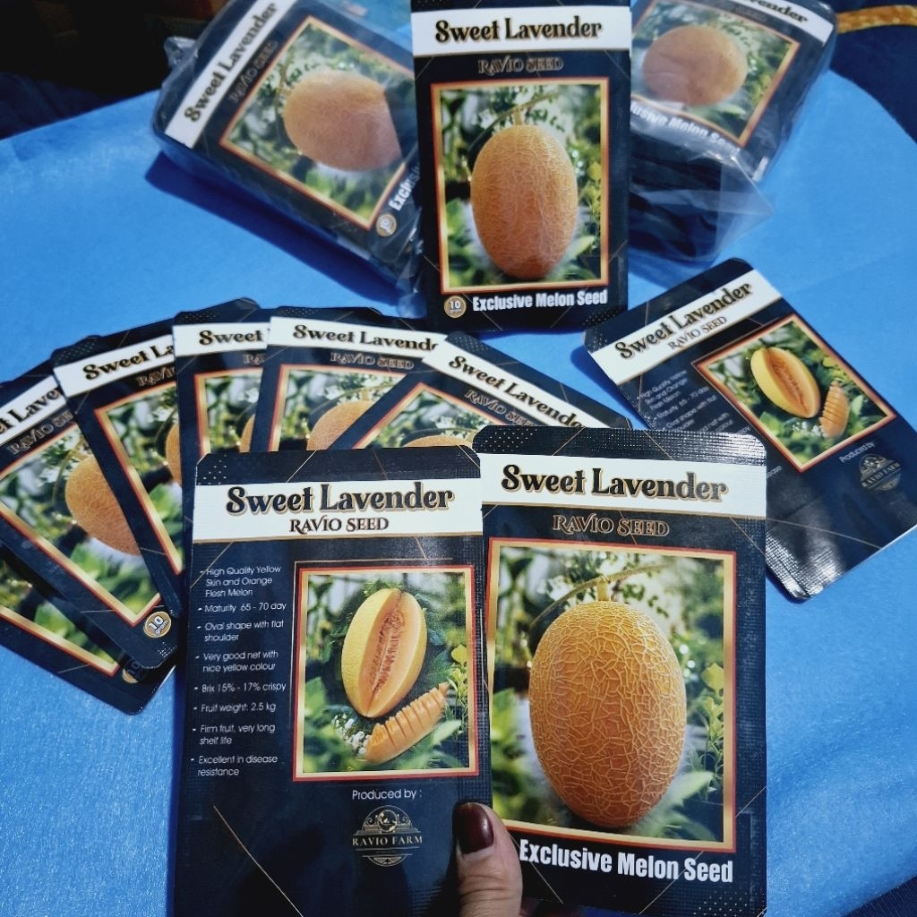 Benih Melon Premium Sweet Lavender