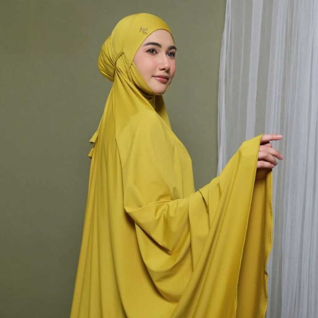 Mukena Khadija Jersey Mukena Jersey Dewasa