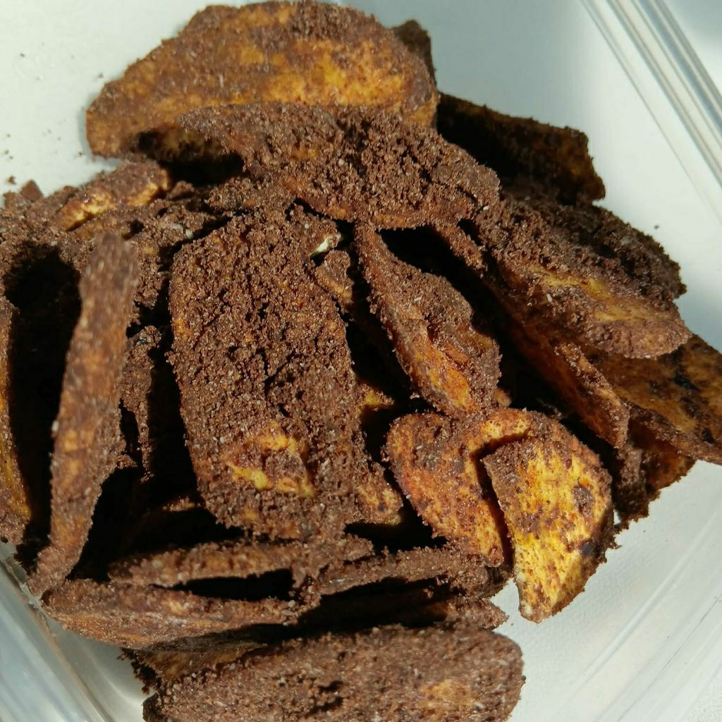 keripik pisang 1 kg / keripik pisang cokelat / keripik pisang asin/ keripik pisang manis / keripik p