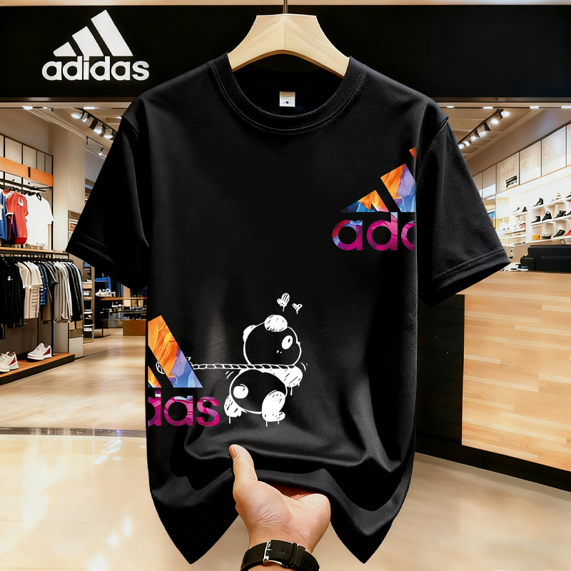 【100% original】kaos Adidas Kaos Distro Oversize Cotton Heavyweight Original - Unisex Pria Wanita Cou