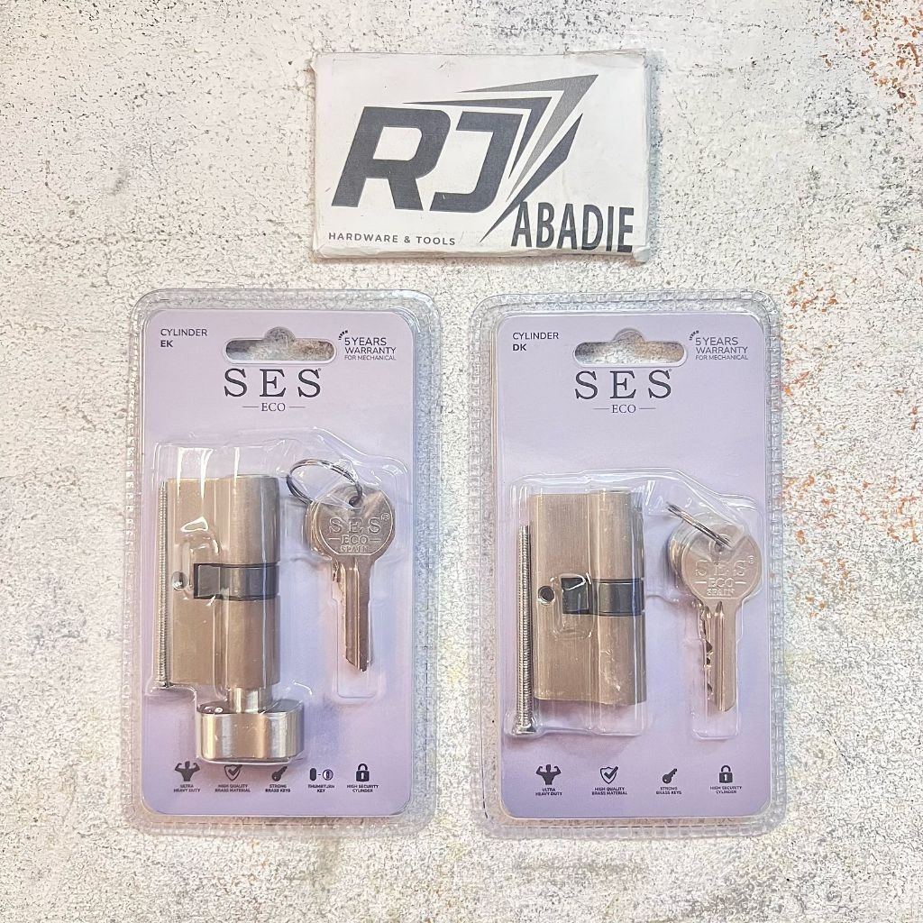 Silinder Cylinder Pintu Rumah Kunci Stainless BESAR / KNOP SES ECO