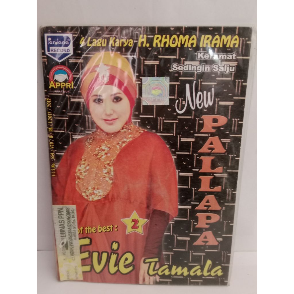 VCD Dangdut New Pallapa The Best Evie Tamala Karya Rhoma Irama