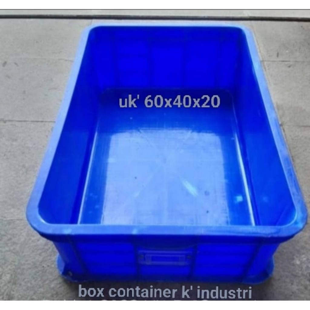 box container rabbit 2033, box plastik kotak serbaguna' bekas