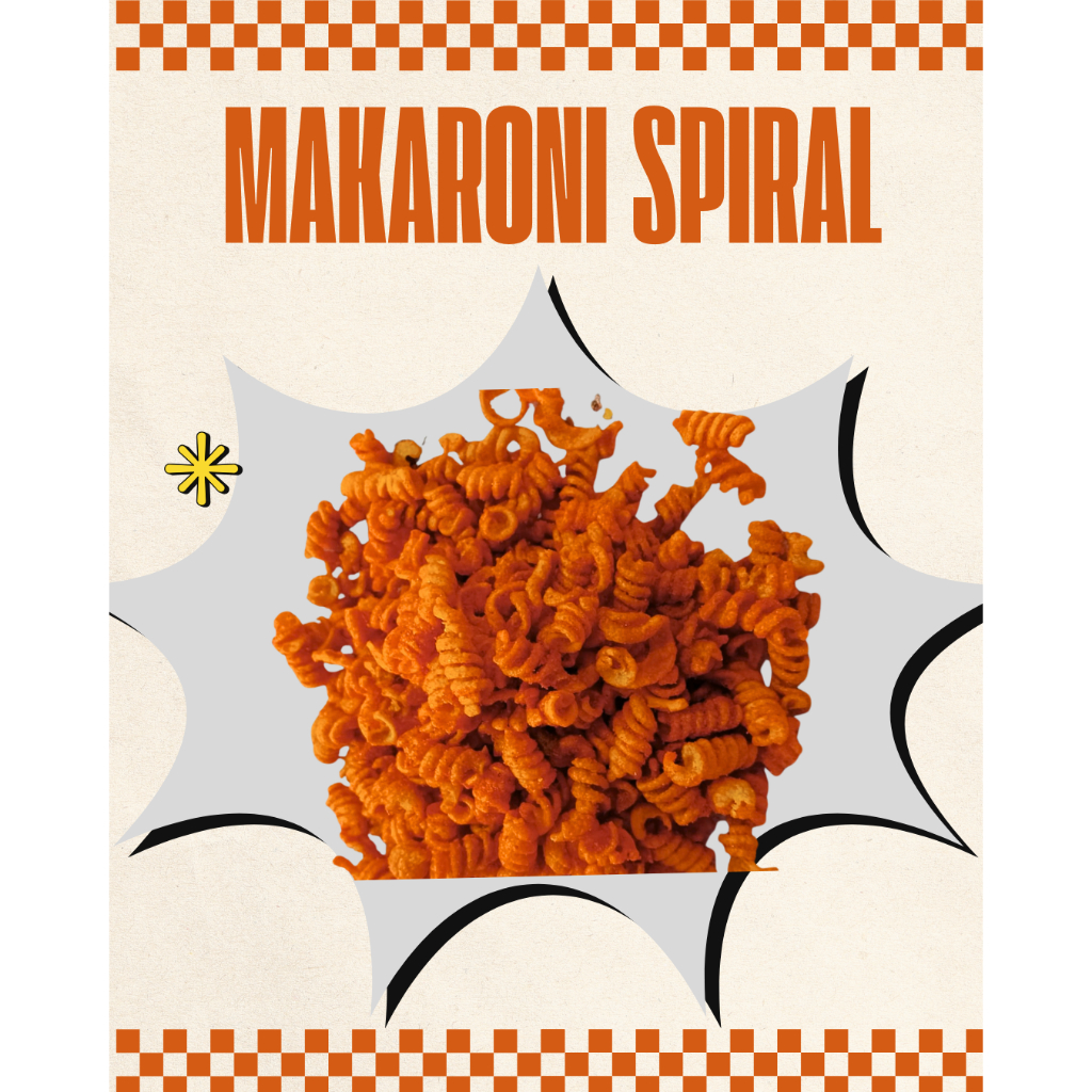 MAKARONI PEDAS SPIRAL 250GR