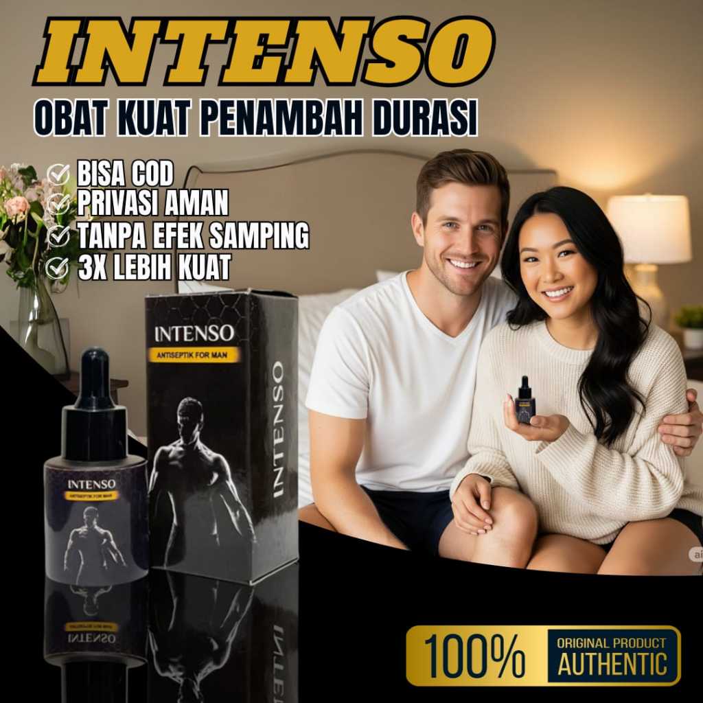OBAT KUAT PRIA TAHAN LAMA INTENSO 100 BPOM AMAN DIGUNAKAN TANPA EFEK SAMPING