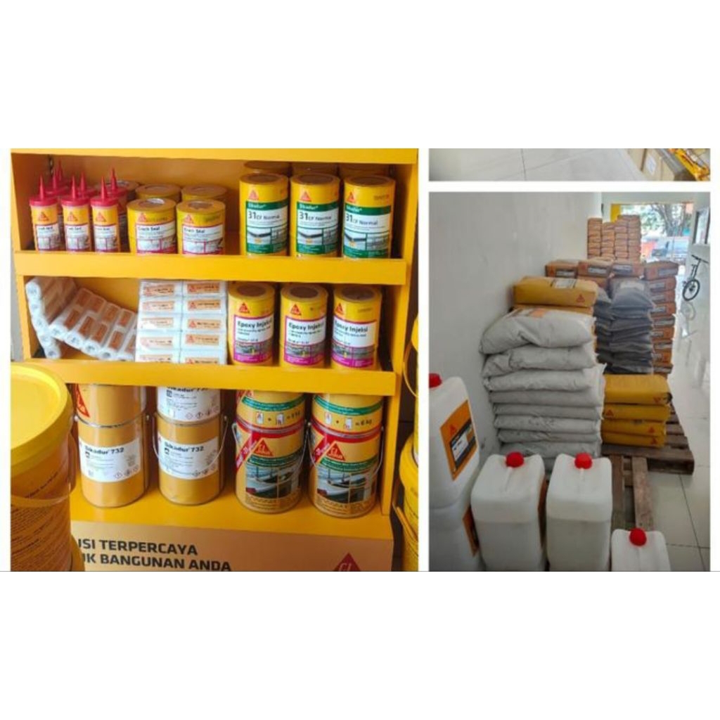 Sikadur20Crack seal@EpoxyResinPenutupan retakan beton kebocoran 850mili