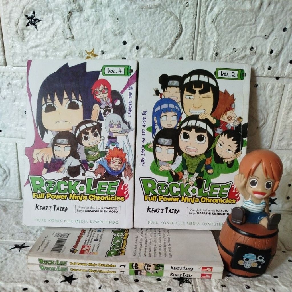 Komik Cabutan Rock Lee Full Power Ninja Chronicles