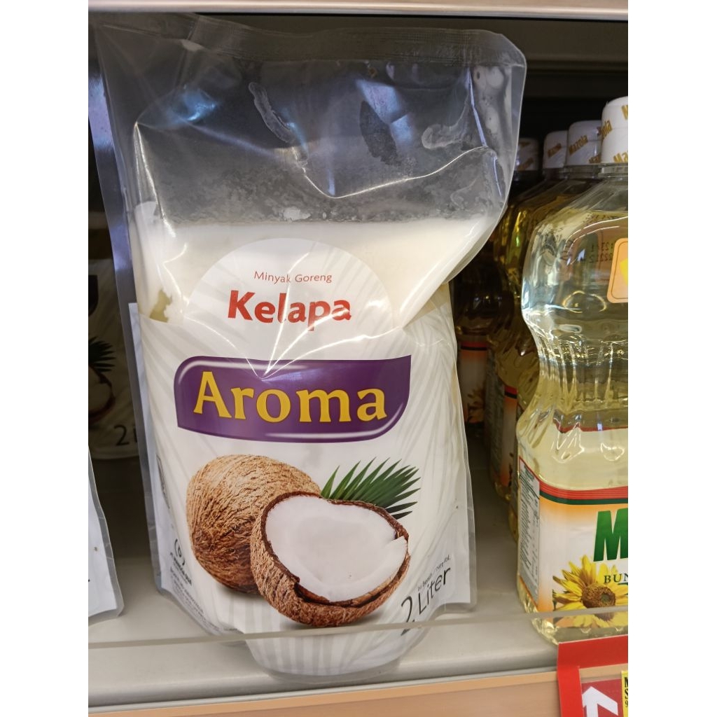 aroma minyak kelapa 2lt minyak goreng kelapa 2lt