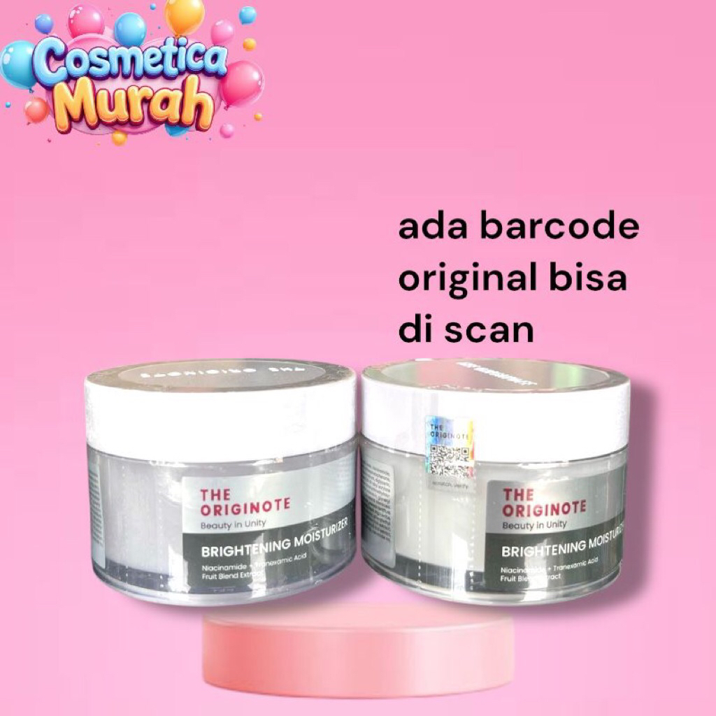 ic} [ada barcode] THE ORIGINOTE brightening moisturizer 50 gr pencerah kulit lembab dan glowing