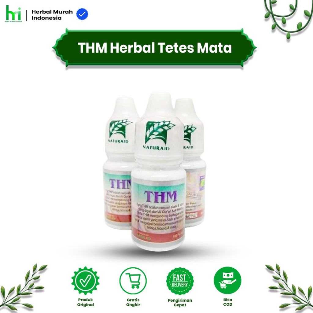 THM Tetes Telinga Hidung Mata Ampuh | THM Naturaid | Obat Tetes Murah