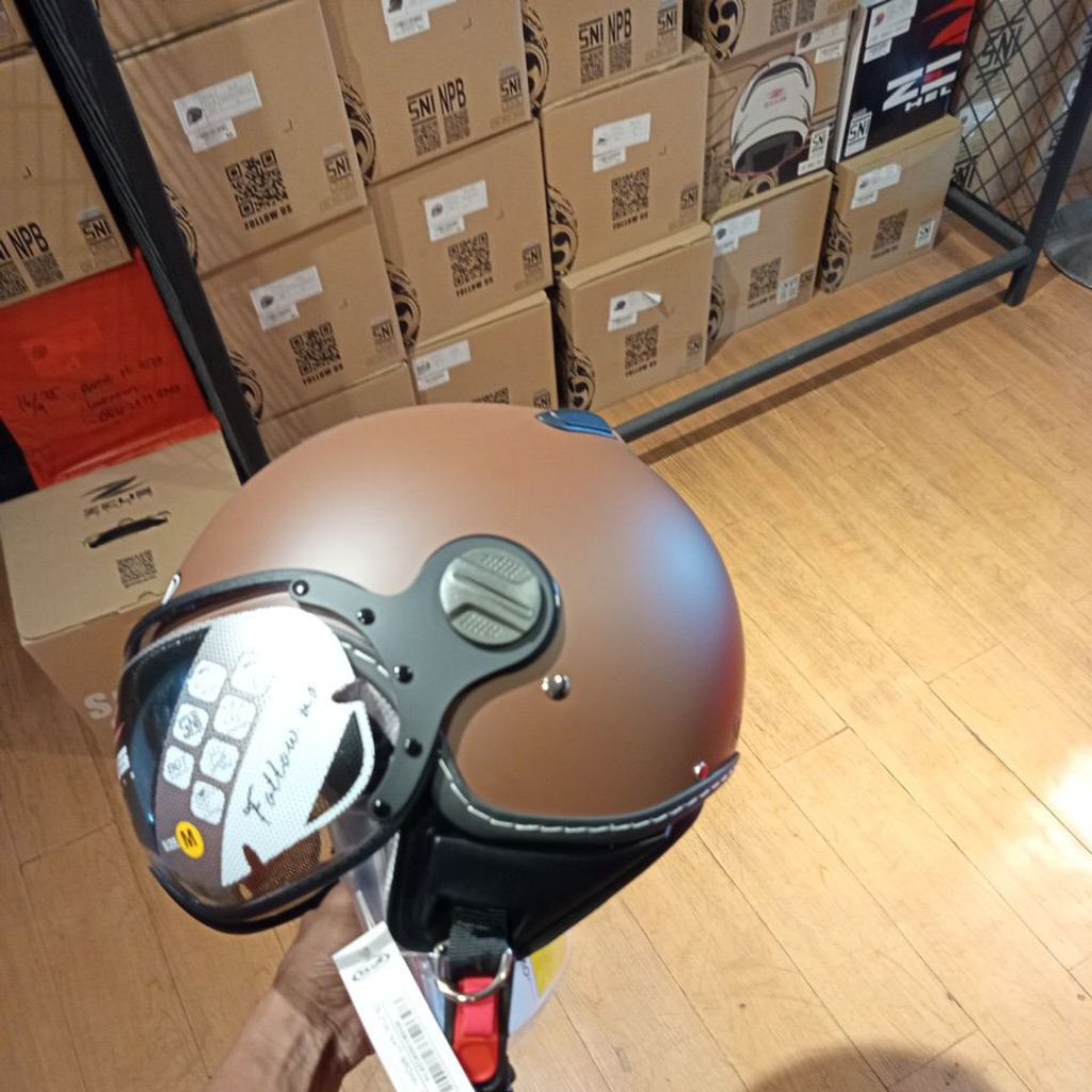 HELM ZEUS ZS210 MATT BROWN