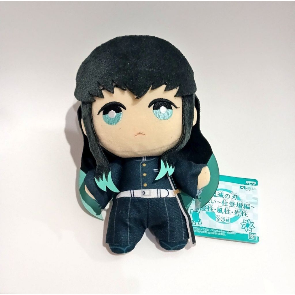READY | Tomonui Tokito Muichiro New Tag | Plushie Official Demon Slayer | Boneka Original Anime Kime