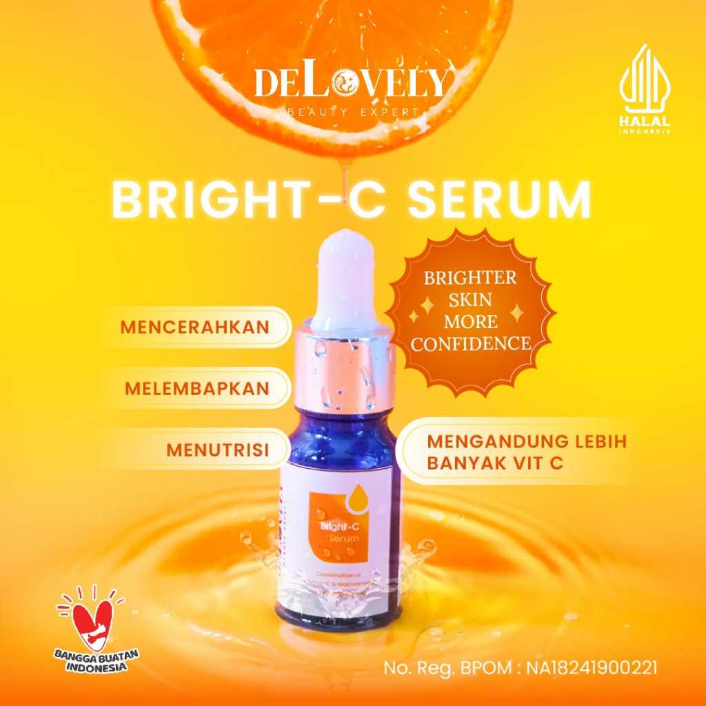 DELOVELY BRIGHT-C SERUM (VITAMIN C + NIACINAMIDE)