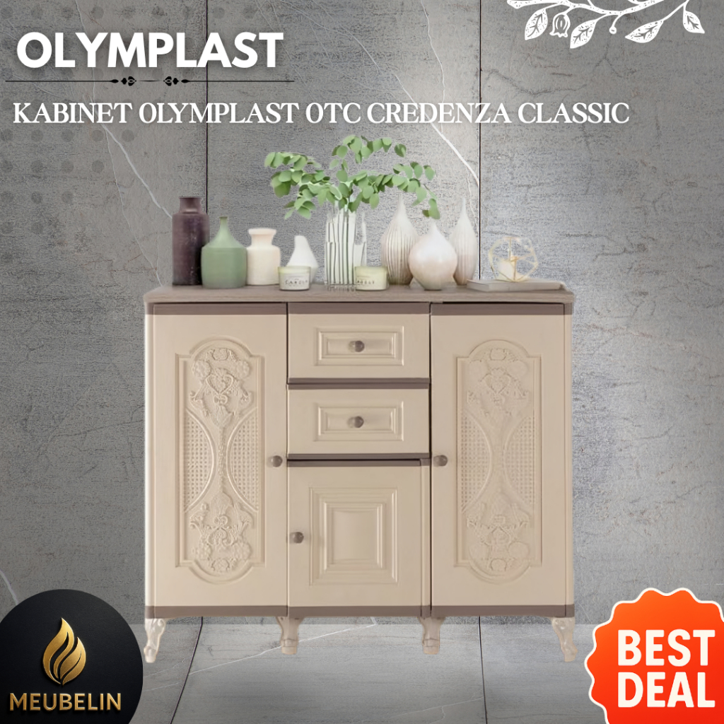 Kabinet Olymplast OTC Credenza Classic - Rak TV/Lemari TV