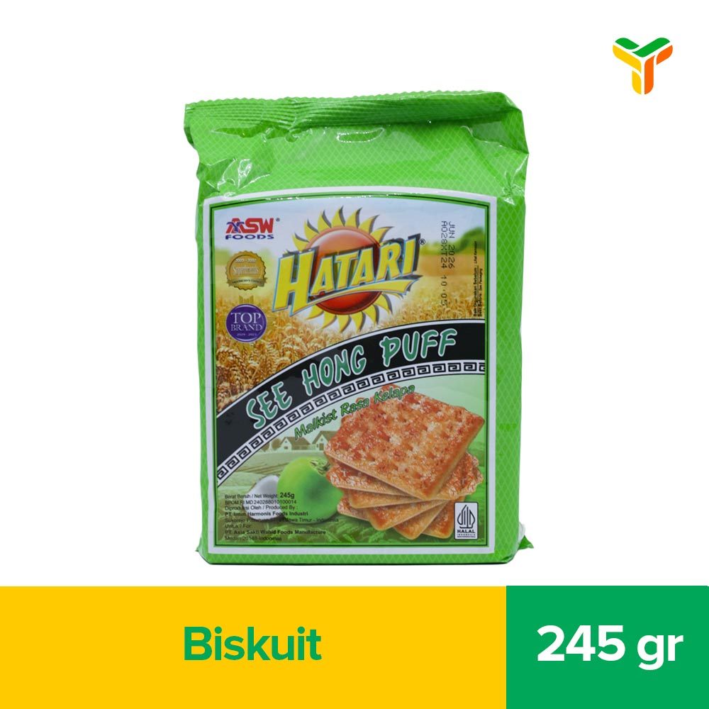Hatari See Hong Puff Kelapa 260 Gram