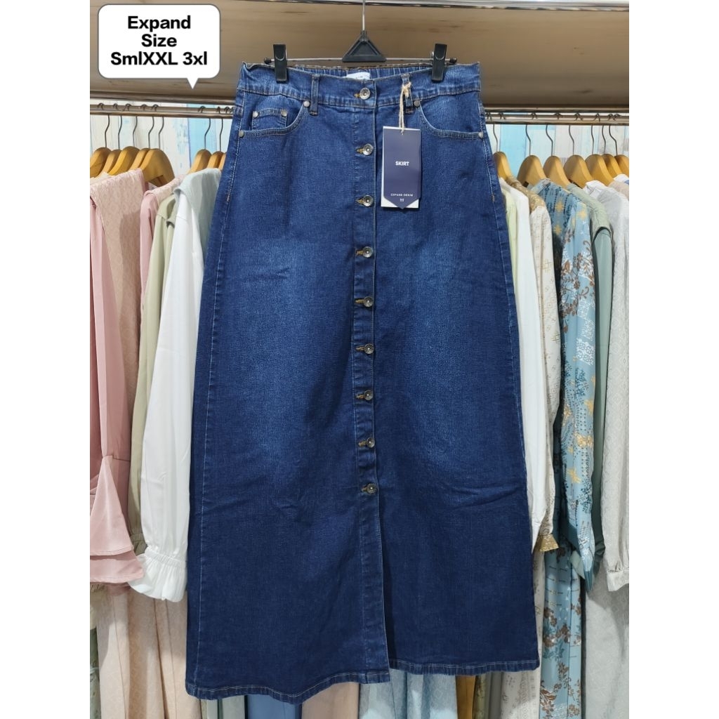 Rok Expand Denim Span Terbaru
