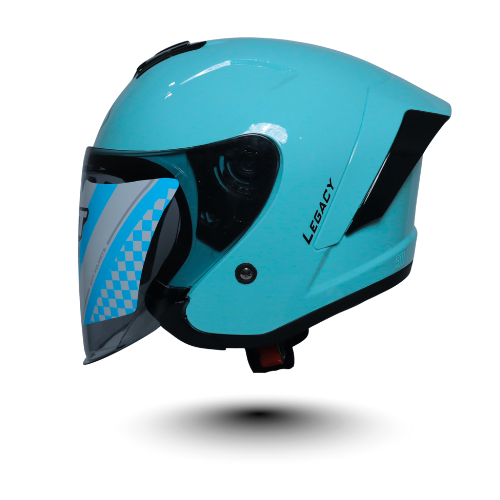 Helm Half face Gift Legacy Original SNI/Helm Pelajar/helm keren/helm cewek cowok