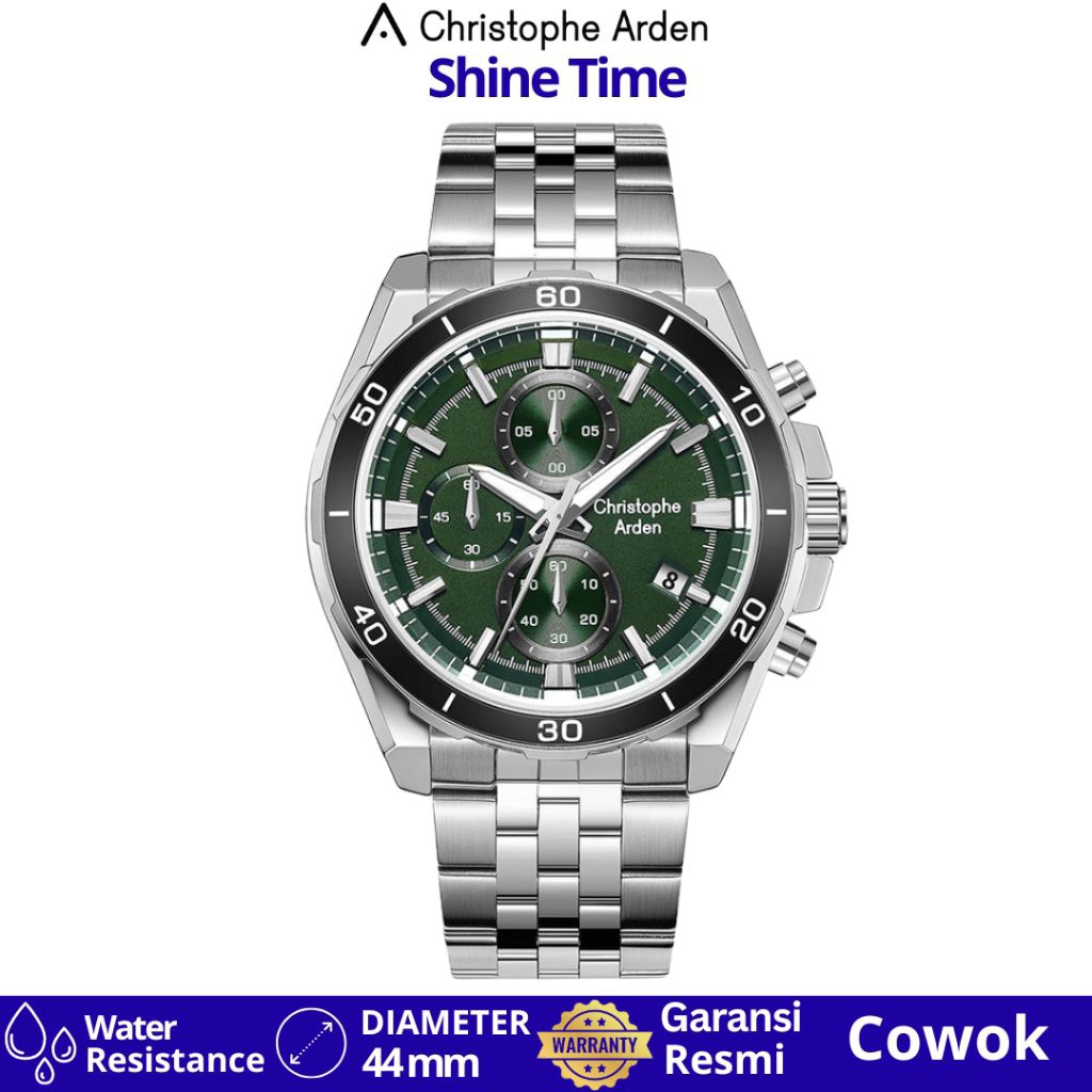 Jam Tangan Pria Christophe Arden Ca 3003 MCFSSGN