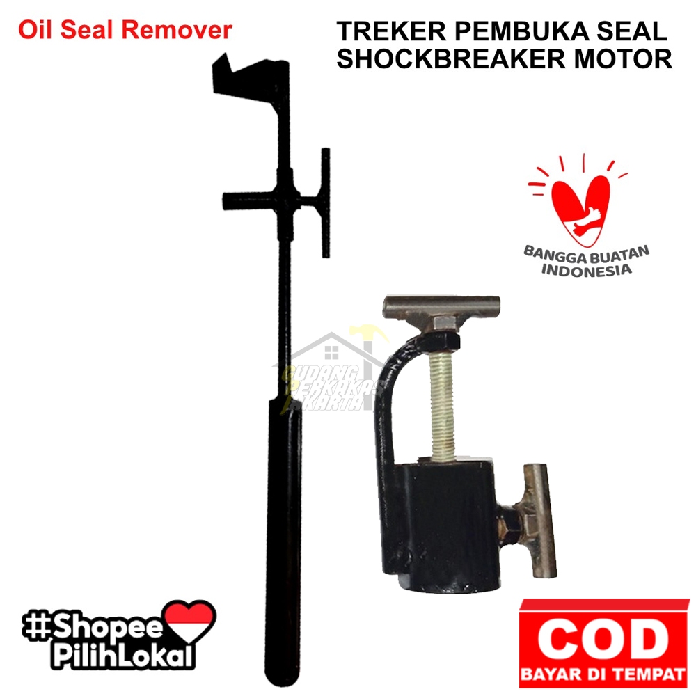 PAKET TREKER LEPAS SEAL SHOCKBREKER DEPAN / OIL SEAL REMOVER / TREKER SHOCKBREAKER DEPAN