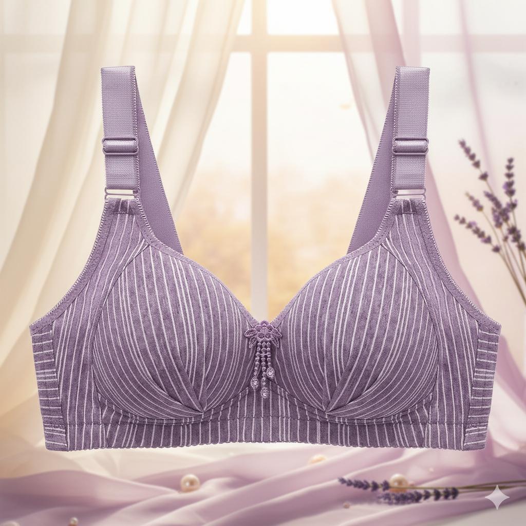 Ryuko - Bh Big Size Cup C Perempuan Tanpa Kawat Bra Wanita Jumbo 36-44 Ukuran Besar Fashion Busa Tip