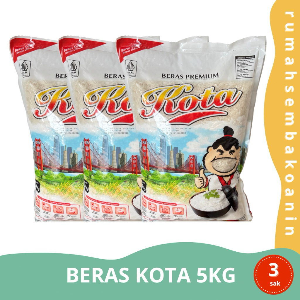 (GROSIR) 4 Sak / 3 Sak / 2 Sak Paket Aneka Beras Premium 5 Kg