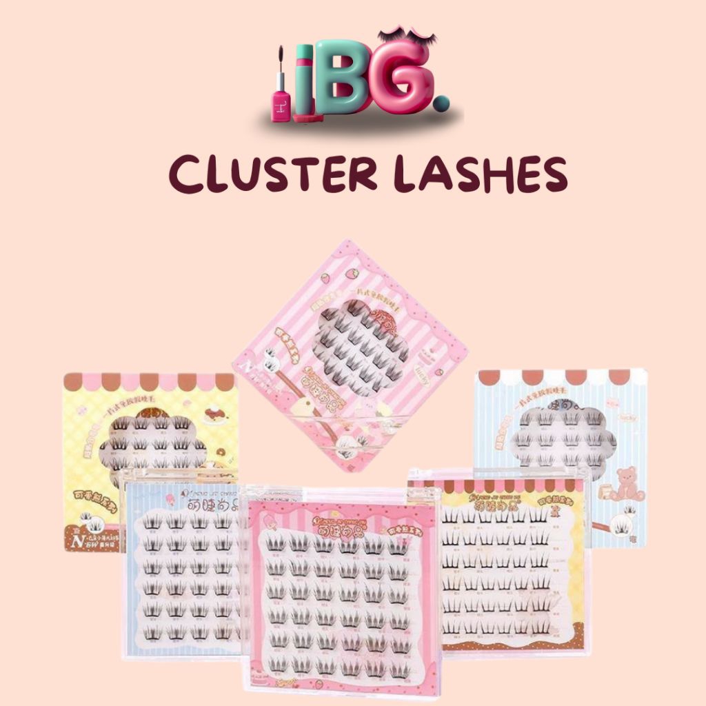 [ MR SANY OFFICIAL ] Cartoon Series DIY Cluster Lashes Tanpa Lem Bulumata DIY cluster eyelash Cluster eyelash MR sany original