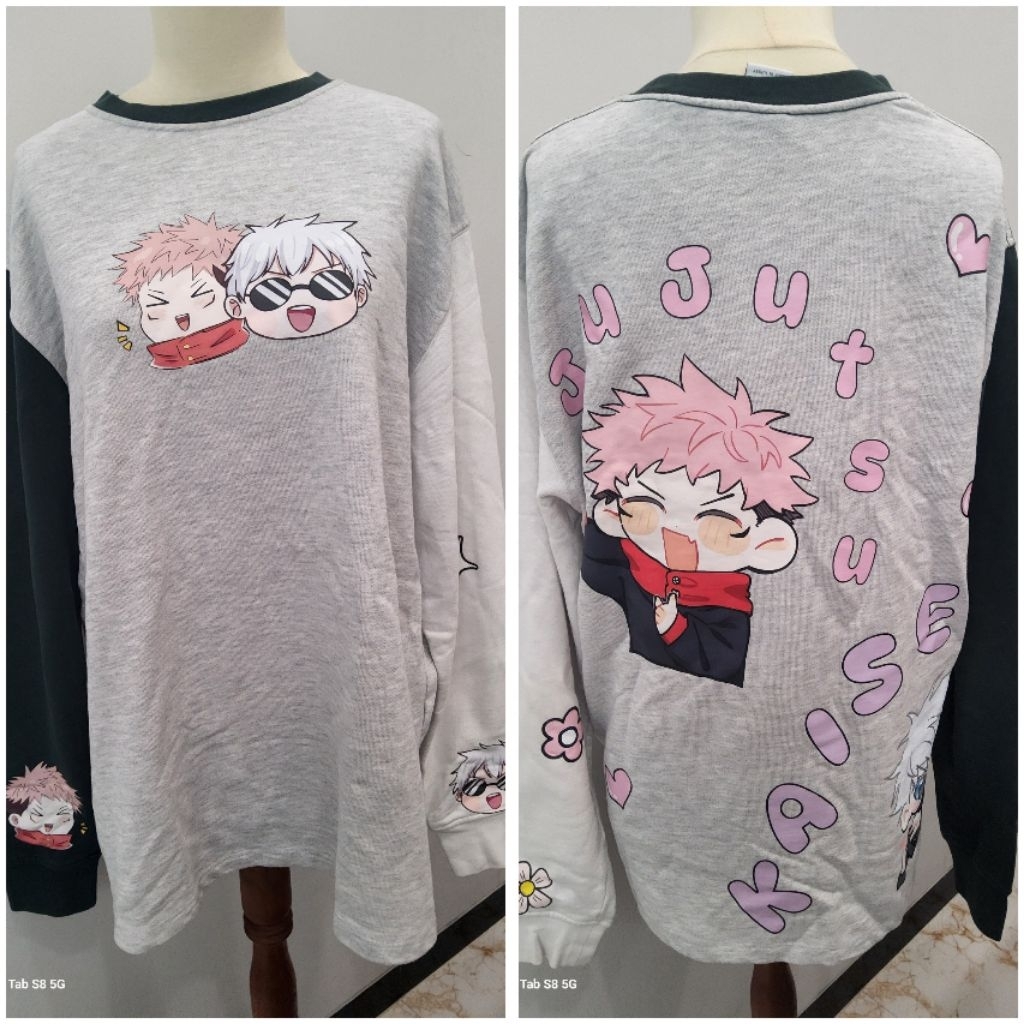 Zara Crewneck / Sweeter Anime Jujutsu Kaisen