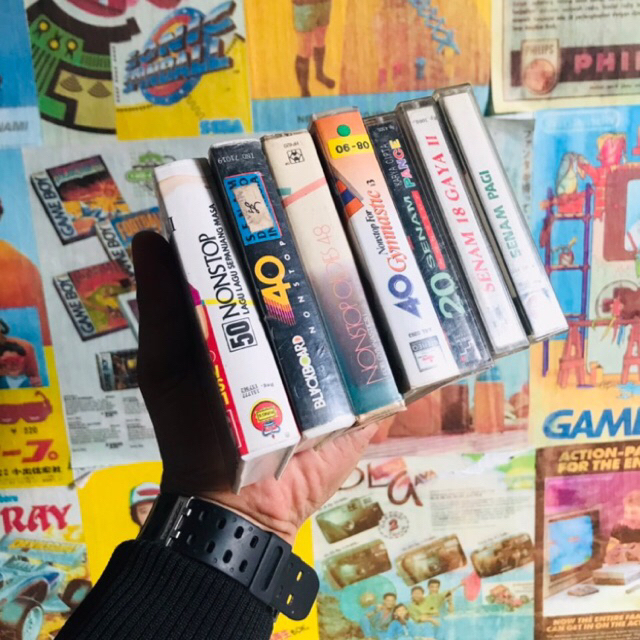 Sepaket Kaset Pita SENAM - Kaset Pita Original