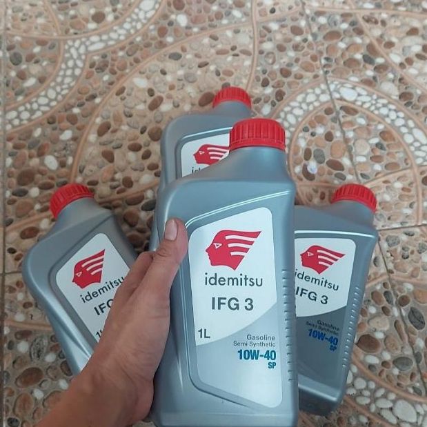 Oli Mesin Mobil Idemitsu 1L IFG3 10W-40 SP / 10W/40 / 10W40 / 10-40 API SP  100% Original