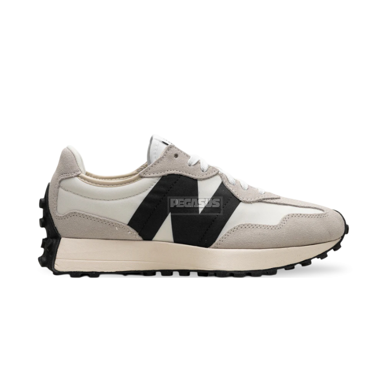 Sepatu NB 327 White Black  Authentic Sneakers