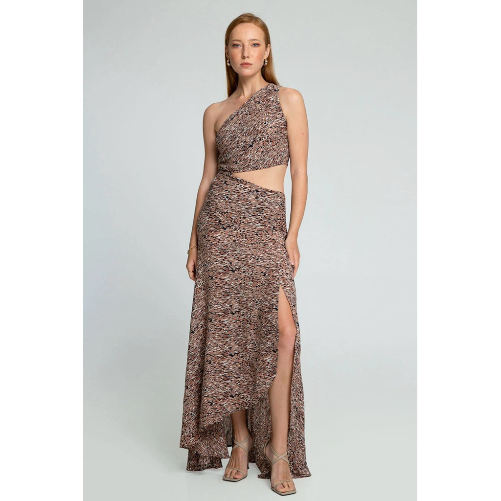 UMA AND LEOPOLD Louise Maxi Dress