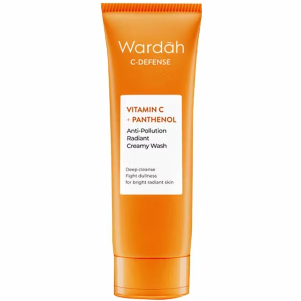 Wardah C deffence Anti Pollution Radiant Creamy Wash | Wardah Facial Wash | Wardah Sabun Wajah| Ward