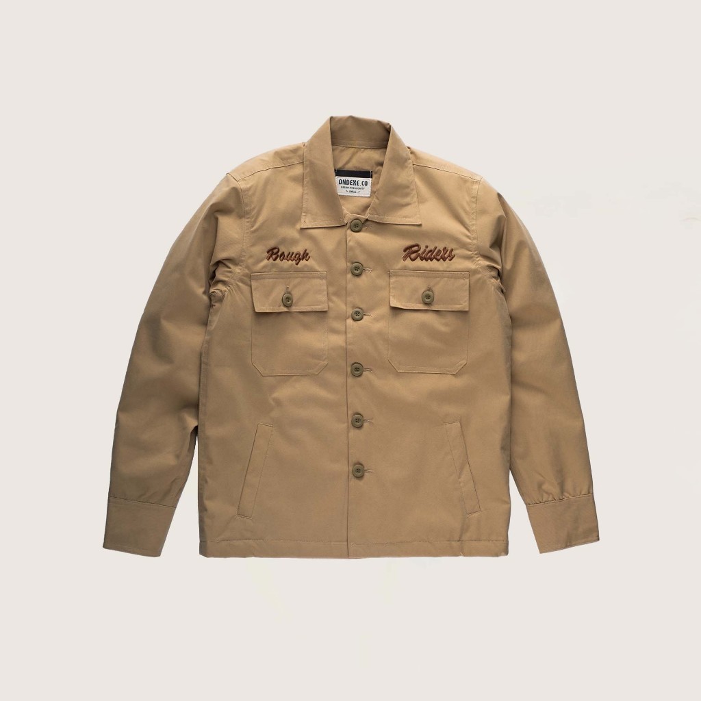 DND EXE Jaket Pria Ovey Cream