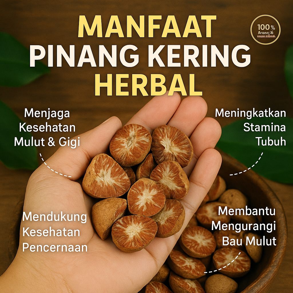 Pinang Muda Kering 100gr - Jambe Muda Kering