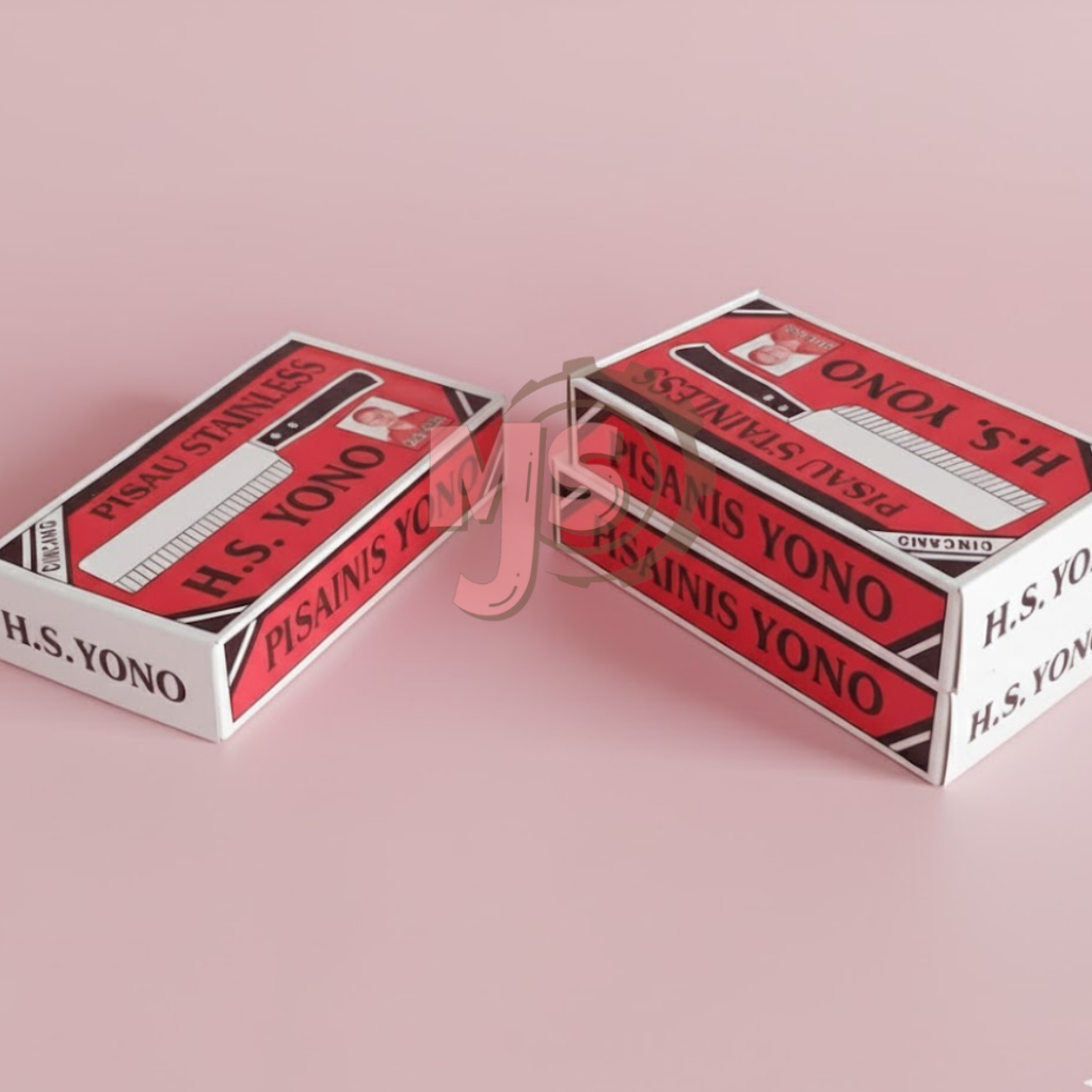 Pisau set cincang kodian isi 20 pcs daging H.S YONO EBLEK MERAH / Grosir pisau Termurah