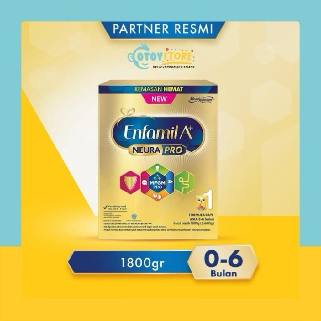 Enfamil 0 - 6 bulan 1800g / Enfamil Tahap 1 1800g