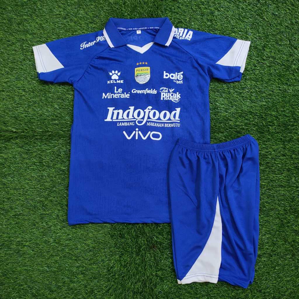 PERSIB BANDUNG HOME KIDS JERSEY BAJU BOLA ANAK 2025/2026 GRADE ORI