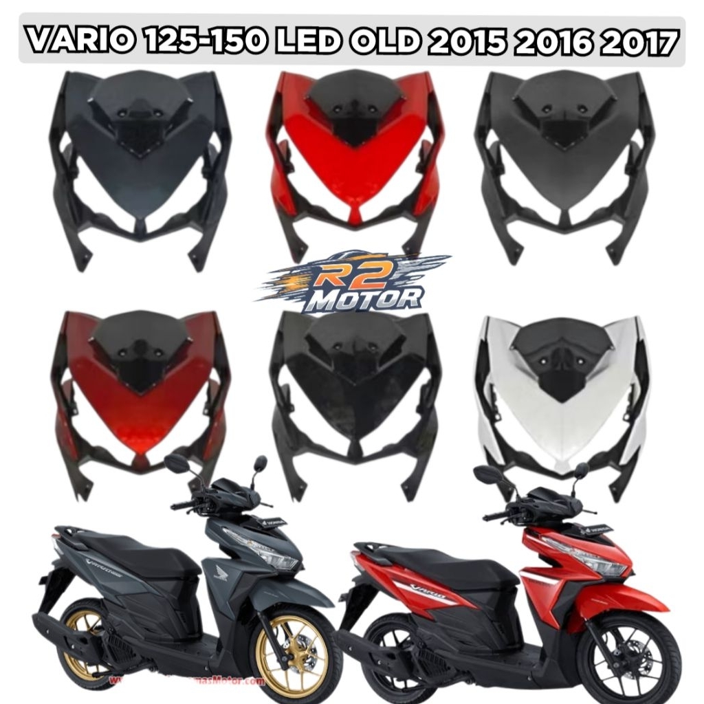 Body Depan Tameng Depan Vario 125 150 Led Old 2015 2016 2017