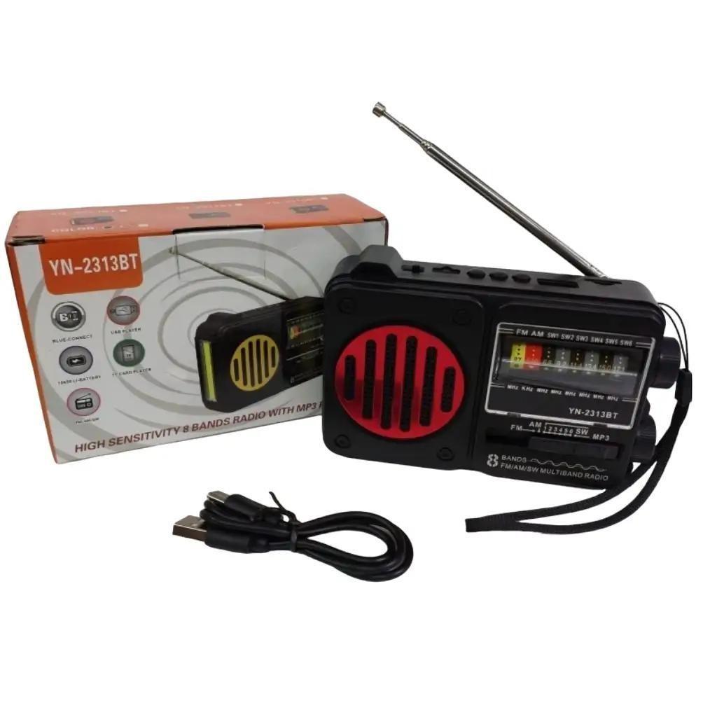 Radio 8 BAND FM/AM/SW Portable Murottal Mini Pocket Radio YN-2313BT/YN-2312BT Portable Bluetooth den