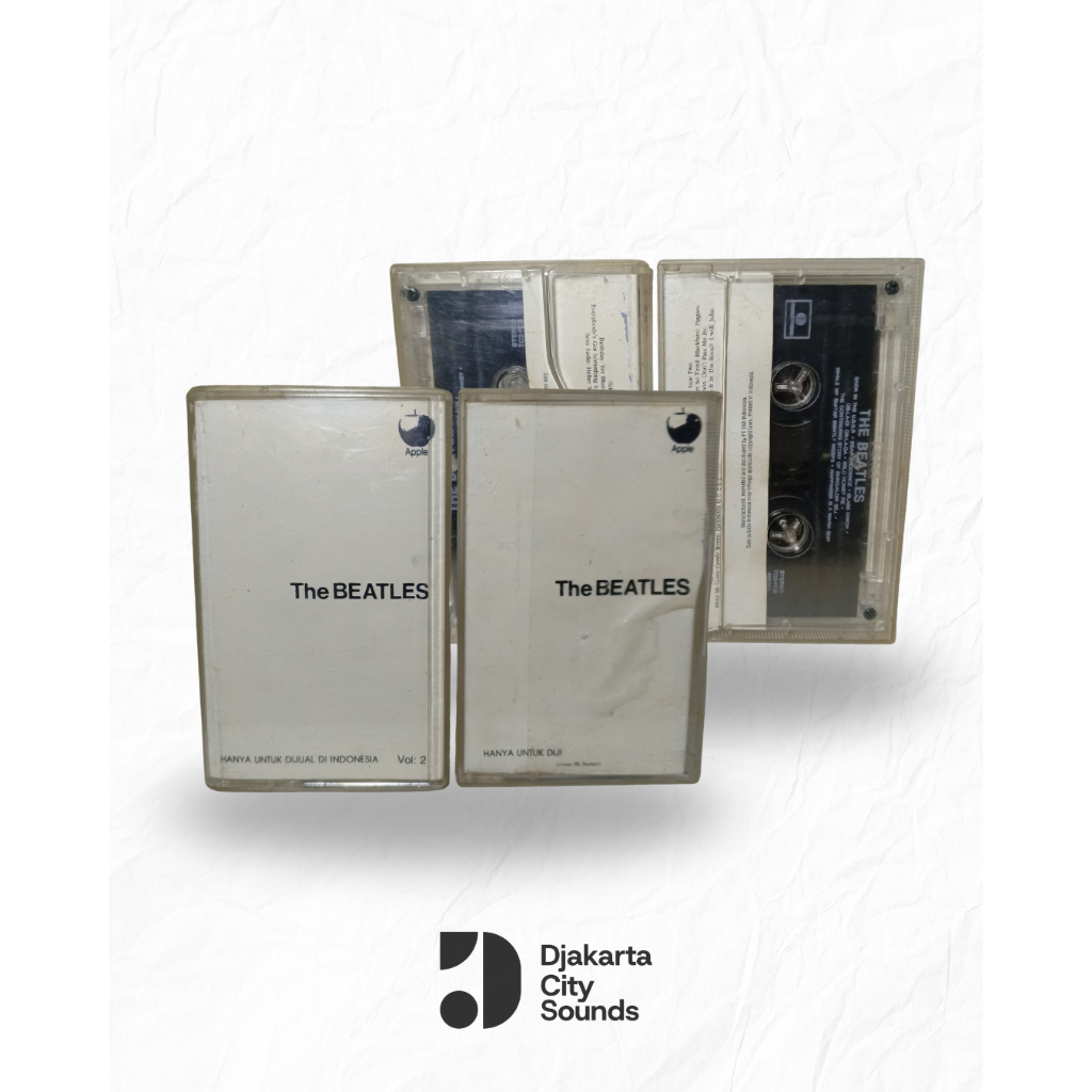 Paket Kaset Pita The Beatles - White Album