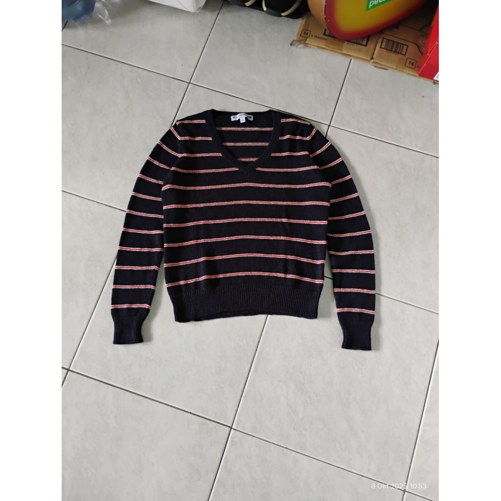 Preloved Sweater Rajut Uniqlo x Ines De La Fressange Second Original