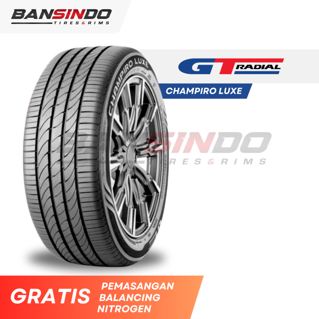 Ban GT Radial CHAMPIRO LUXE 215/55 R17 Untuk Mobil HRV, BRV, VENTURER